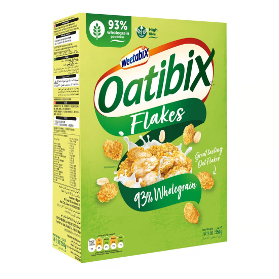 Weetabix Oatibix Flakes 550g, Pack Of 10