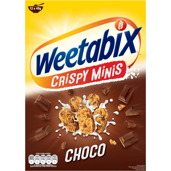 Weetabix Cereal Minibix Choco 450g, Pack Of 12