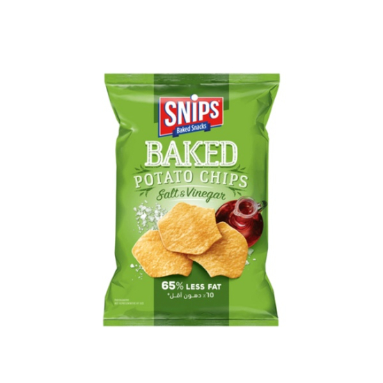 Snips Potato Chips Salt And Vinegar 35g, Pack Of 12