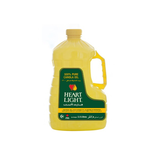 Heart Light Canola 2.5 Ltr Pack Of 6