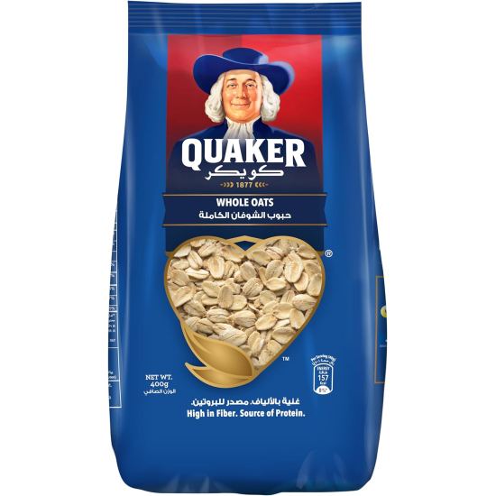 Quaker Whole Oats 400g Pack Of 12