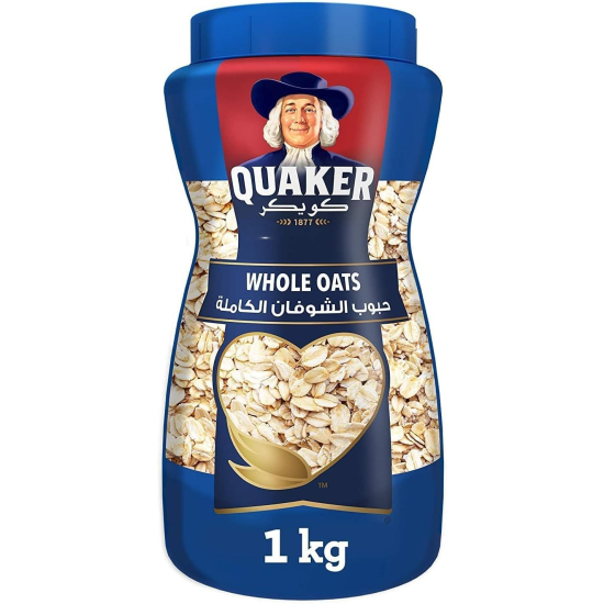 Quaker Whole Oats 1kg Pack Of 12