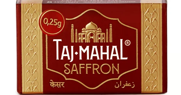 Taj Mahal Saffron 0.25g, Pack Of 12