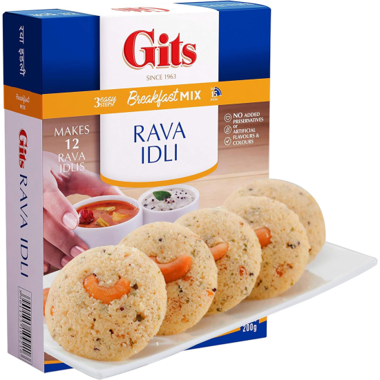 Gits Rava Idli Mix 200g Pack Of 12