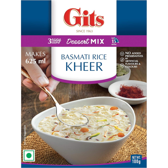 Gits Basathi Rice Kheer Mix 100g, Pack Of 12