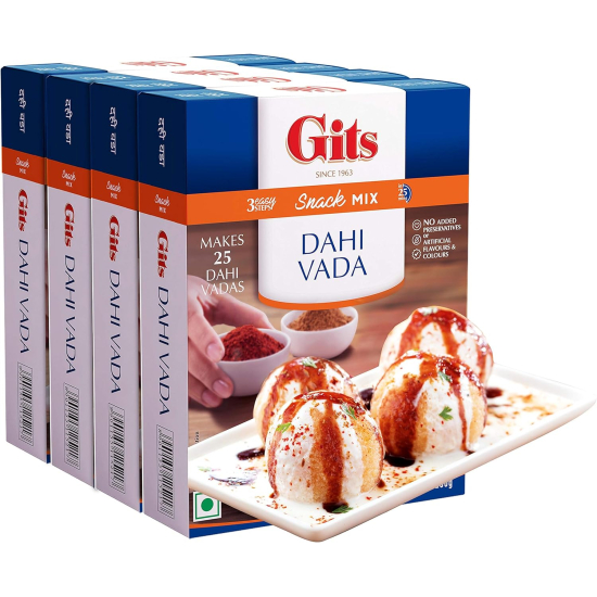 Gits Dahi Vada Mix 200g, Pack Of 12