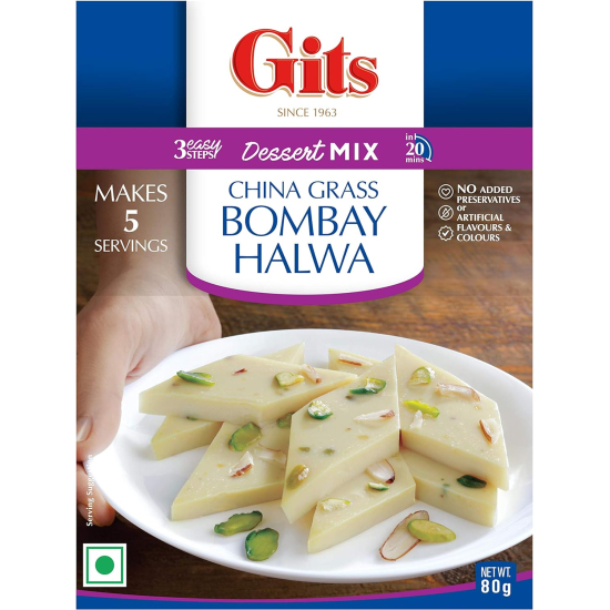 Gits Bombay Halwa Mix 80g, Pack Of 12