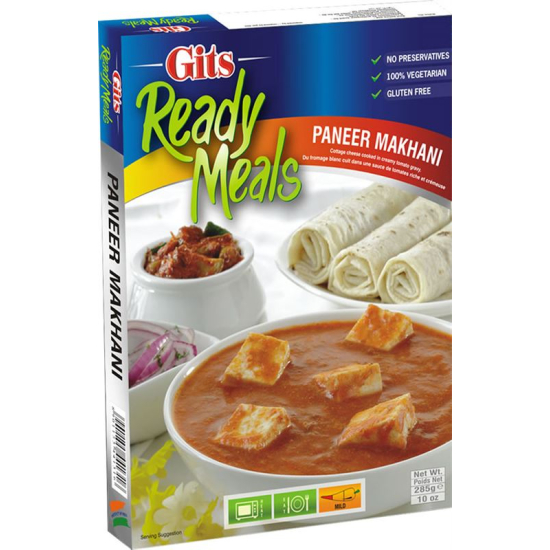 Gits Ready Meal Paneer Makhani 285g Pack Of 12