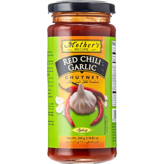 Mothers Recipe Red Chilli Garlic Sauce 250g, Pack Of 12