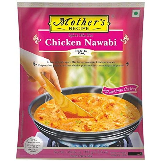 Mothers Recipe Ready To Cook Nawabi Chicken Masala 100g, Pack Of 12