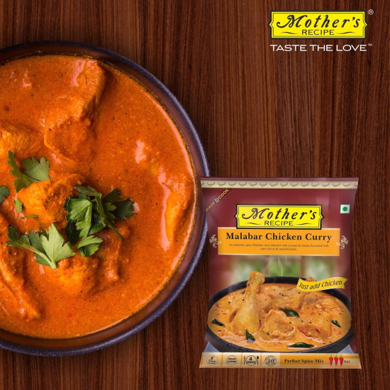 Mothers Recipe Ready To Cook Malabar Chicken Curry 100g, Pack Of 12