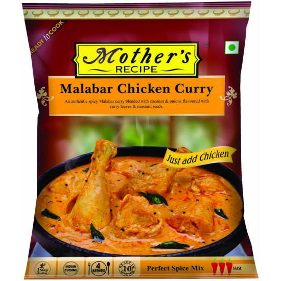 Mothers Recipe Ready To Cook Malabar Chicken Curry 100g, Pack Of 12