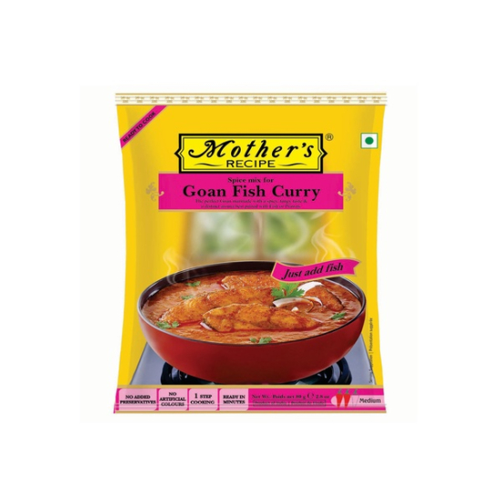 Mothers Recipe Ready To Cook Goan Fish Curry 80g, Pack Of 12