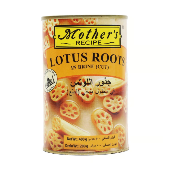 Mothers Recipe Lotus Roots In Brine 400g, Pack Of 8