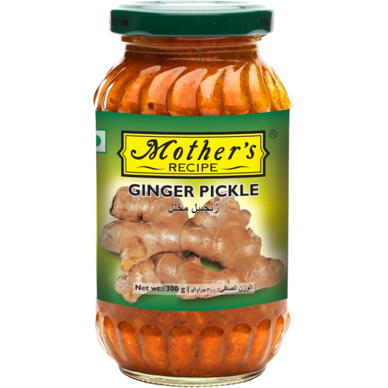 Mothers Recipe Andhra Ginger Pickle 300g, Pack Of 12