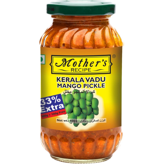 Mothers Recipe Kerala Vadu Mango Pickle 300g, Pack Of 12