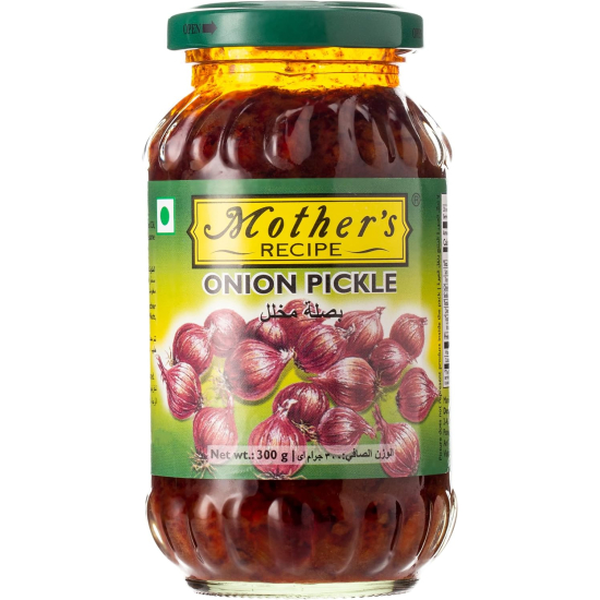 Mothers Recipe Madras Onion Pickle 300g, Pack Of 12