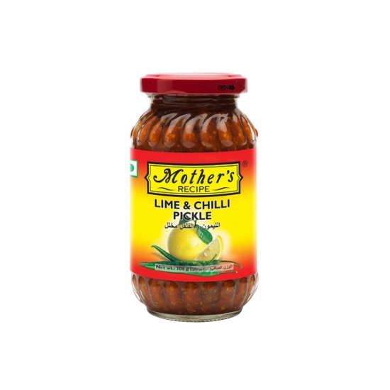 Mothers Recipe Lime Chilli Pickle 300g, Pack Of 12