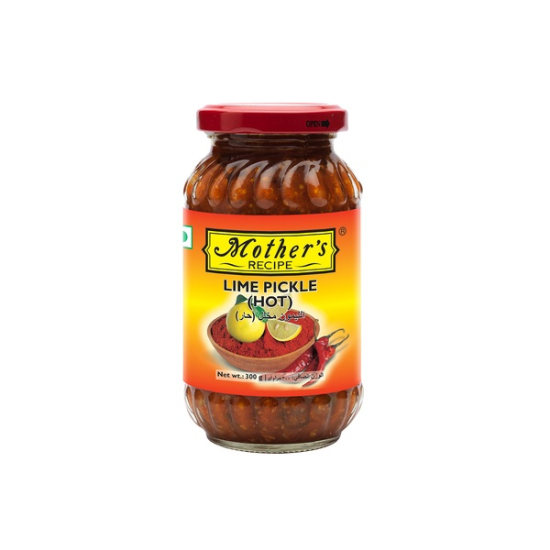 Mothers Recipe Lime Pickle Hot 300g, Pack Of 12