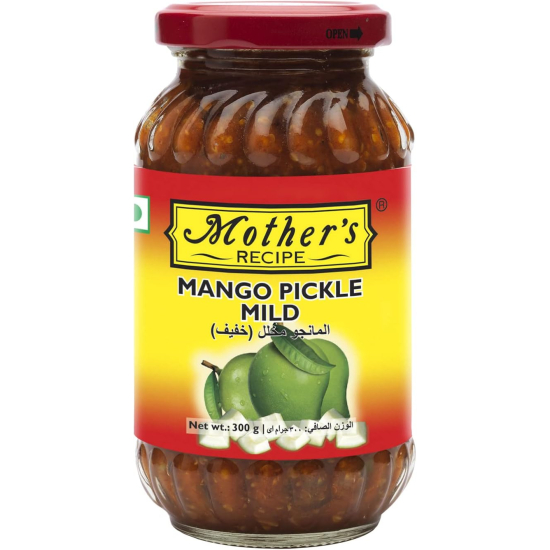 Mothers Recipe Mango Pickle Mild 300g, Pack Of 12