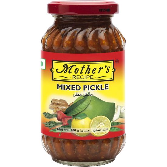 Mother Recipe Ni Mixed Pickle In Oil 300g, Pack Of 12