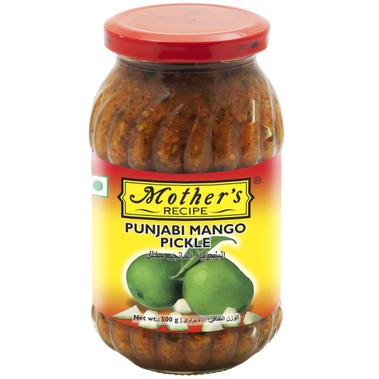 Mothers Recipe Punjabi Mango Pickle 500g, Pack Of 12