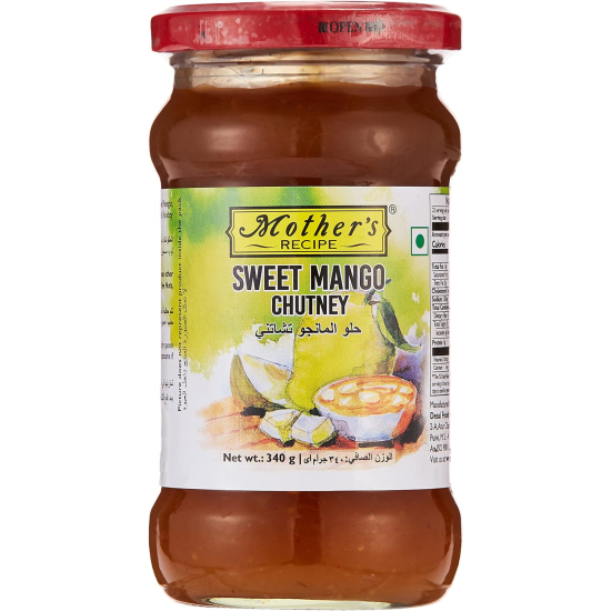 Mothers Recipe Sweet Mango Chutney 340g, Pack Of 12