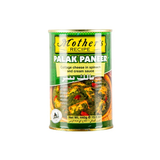 Mother Recipe Palak Paneer 440g, Pack Of 12