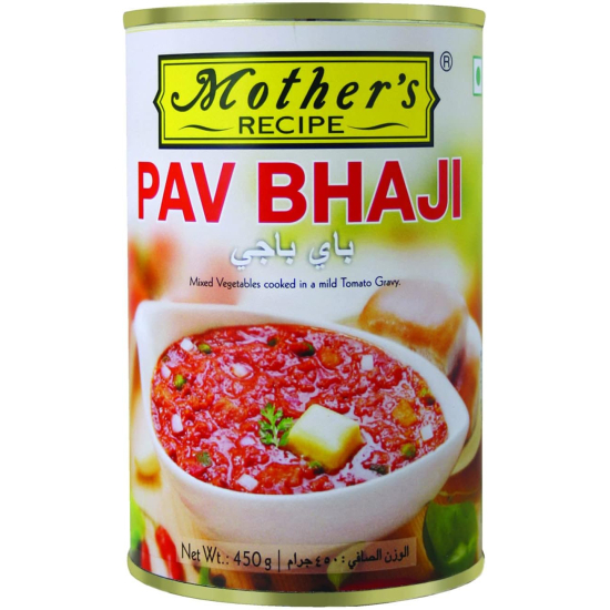 Mothers Recipe Pav Bhaji 450g, Pack Of 12