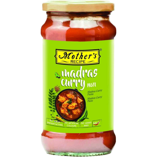 Mothers Recipe Madras Curry Paste 300g, Pack Of 12