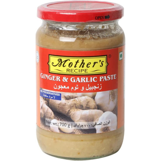 Mothers Recipe Ginger Garlic Paste 700g, Pack Of 12