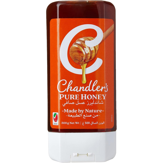 Chandlers Honey Upside Down 500g Pack Of 10