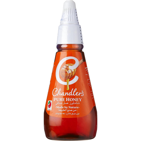 Chandlers Honey Squeeze 375g Pack Of 8