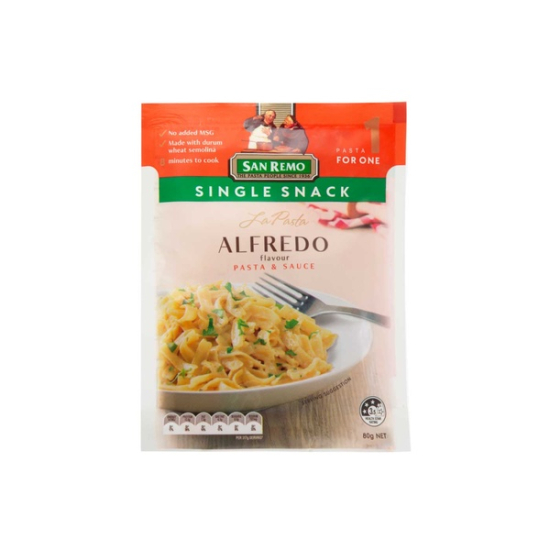 San Remo La Pasta Alfredo 80g, Pack Of 12