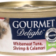 Gourmet Delight White Meat Tuna, Shrimp & Calamari 85g Pack Of 12