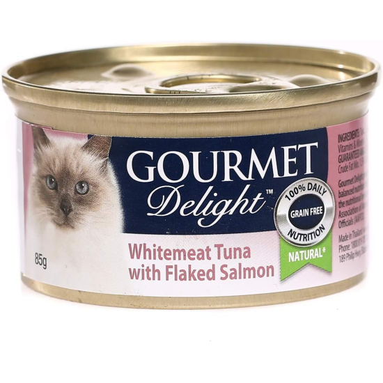 Gourmet Delight with Tuna & Salmon 85g Pack Of 12