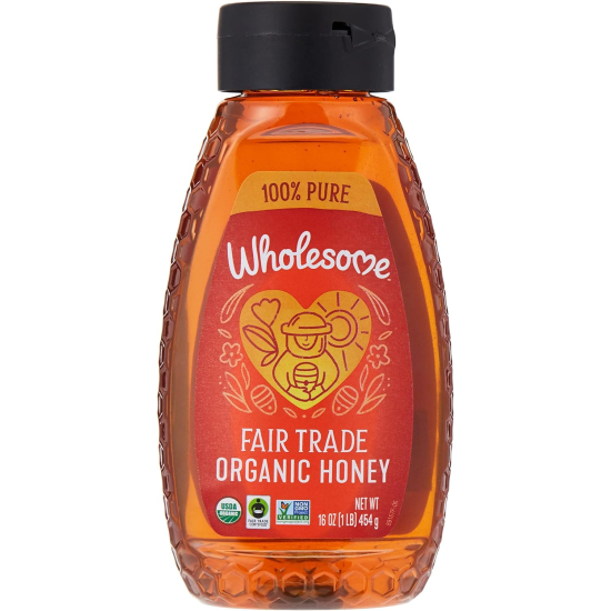 Wholesome Sweeteners Organic Honey 454g, Pack Of 6