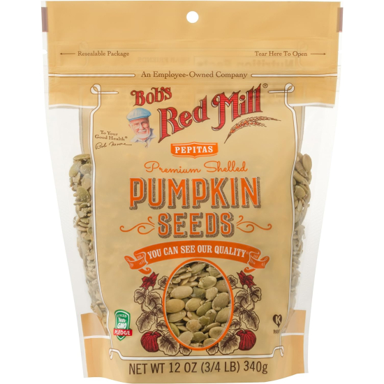 Bob's Red Mill Pumpkin Seeds 12 Oz, Pack Of 4