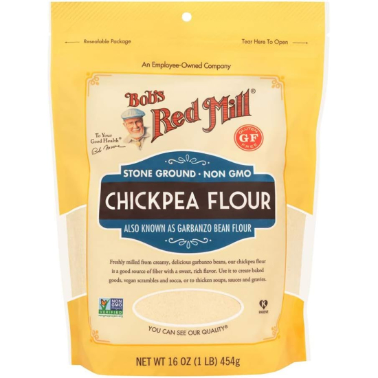 Bob's Red Mill Chickpea Flour 16 Oz, Pack Of 4