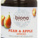 Biona Pear & Apple Spread Organic No Added Sugar 450g, Pack Of 6