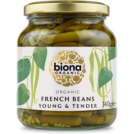 Biona Organic French Beans 340g, Pack Of 6