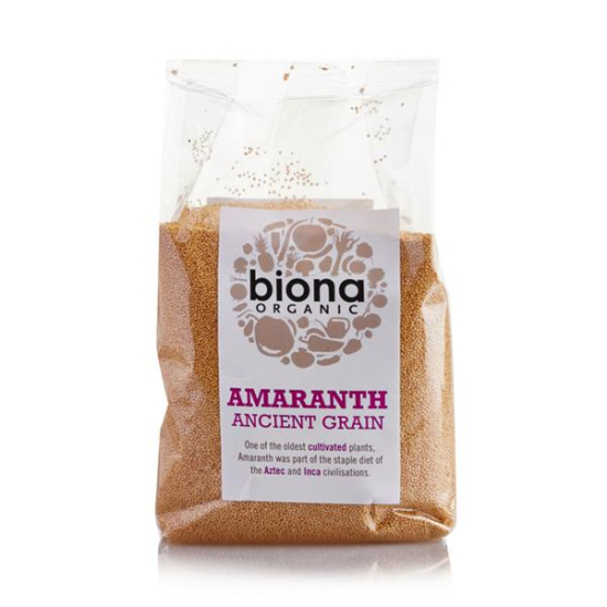 Biona Organic Amaranth Seeds 500g, Pack Of 6