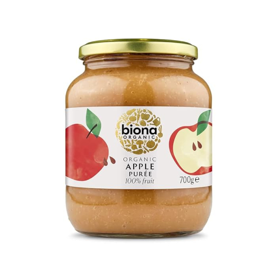 Biona Apple Puree Organic No Added Sugar 700g, Pack Of 6