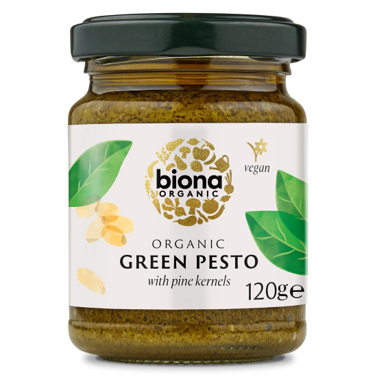 Biona Organic Green Pesto Organic 120g, Pack Of 6