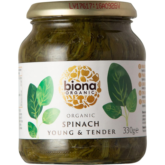 Biona Organic Garden Spinach Organic 350g, Pack Of 6