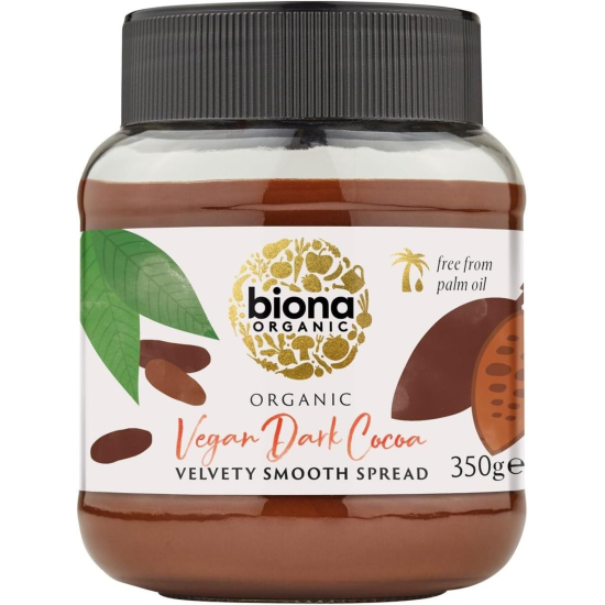 Biona Organic Dark Chocolate Spread 350g, Park Of 6