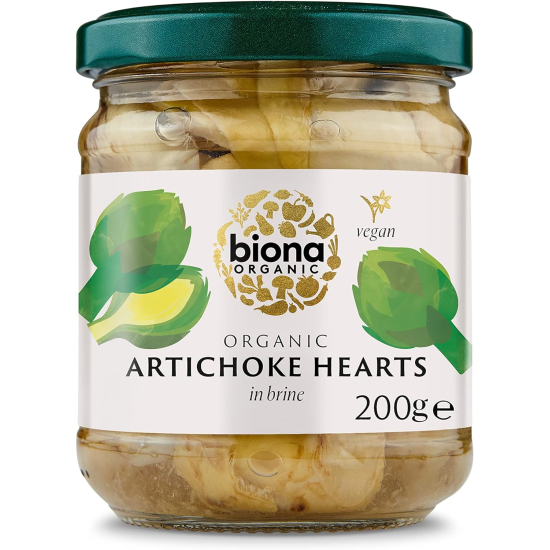 Biona Organic Artichoke Hearts 200g, Pack Of 6