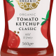 Biona Organic Tomato ketchup Classic Squeezy 520g, Pack Of 12