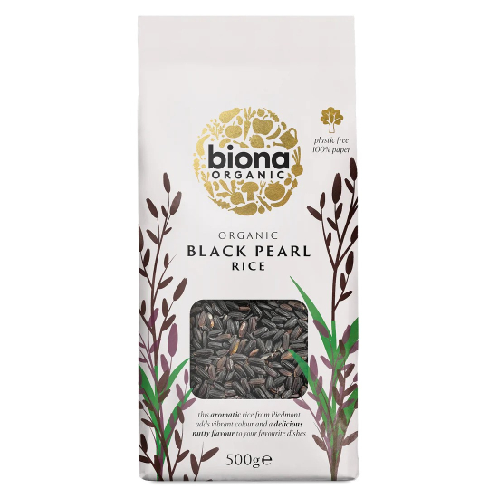 Biona Black Venus Piedmont Rice Organic 500g, Pack Of 6