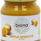 Organic Apple Apricot Puree No Added Sugar 360g, Pack Of 6